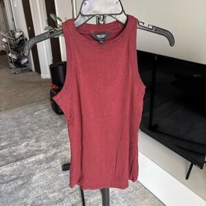 Vera Wang Women's Burgundy Tank Top
